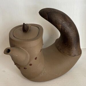 Vintage Chinese Yixing Zisha Clay Small Teapot